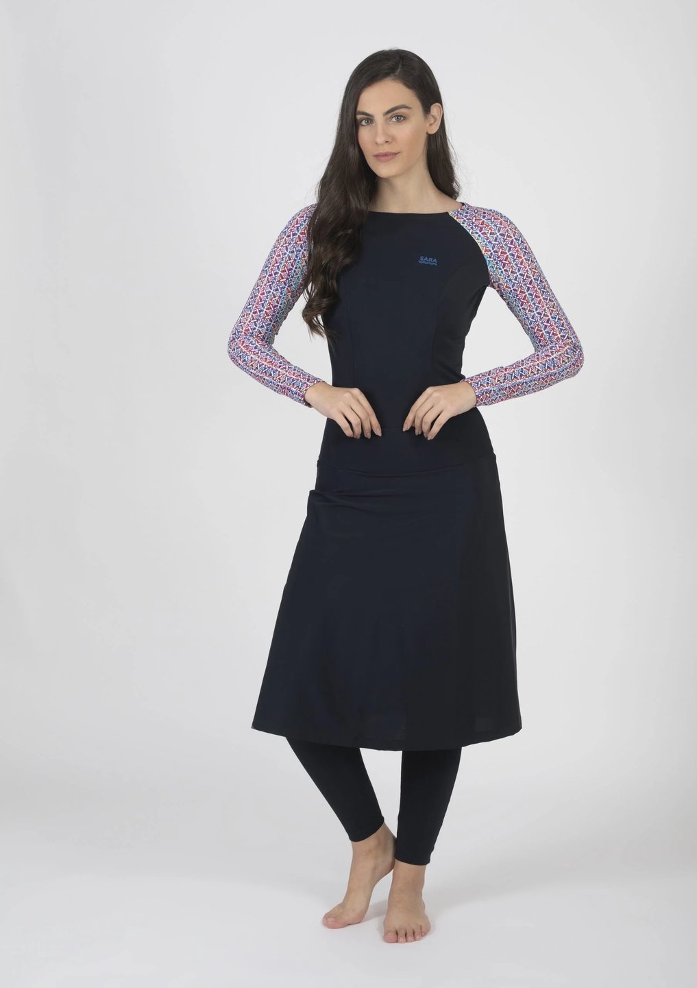 שיק צנוע ארוך ויטראז - Image 1