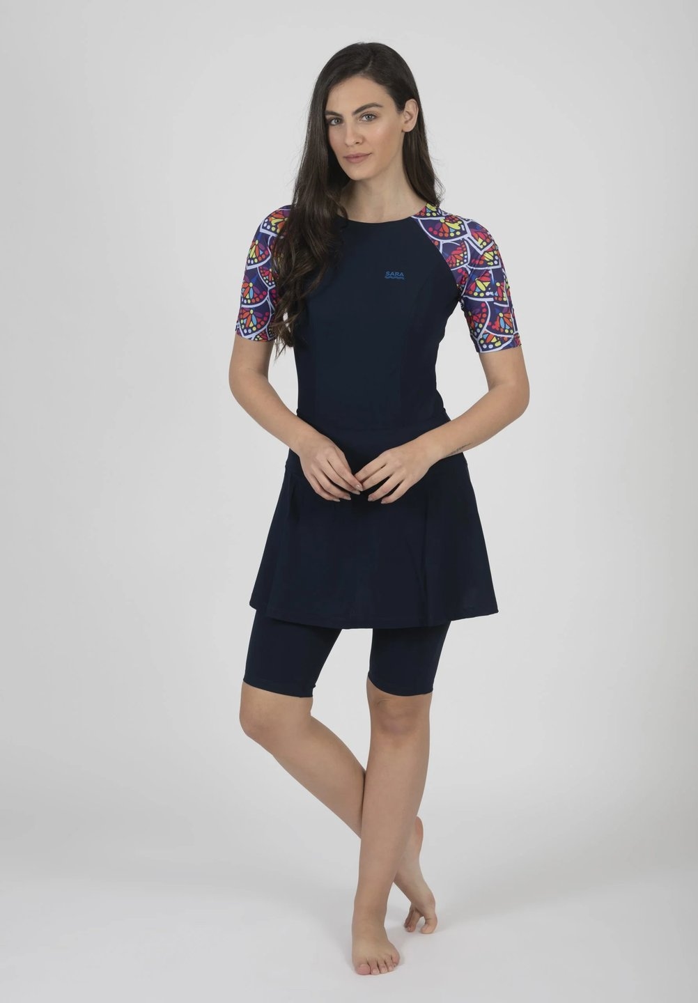 שיק צנוע קצר עלים צבעוני - Image 1